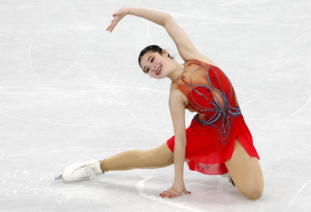 Аліса Лю виступає на Олімпійських іграх-2022 в Пекіні