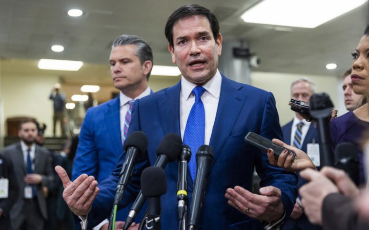 Держсекретар США Рубіо заявив про скорочення контрольного списку спірних питань між Україною та РФ