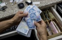 Курс турецької ліри обвалився до історичного мінімуму до долара