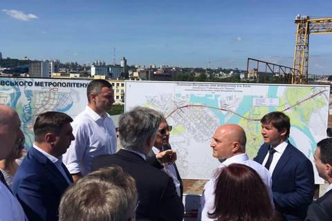 Німеччина допоможе Києву знайти інвестора для добудови Подільського мосту