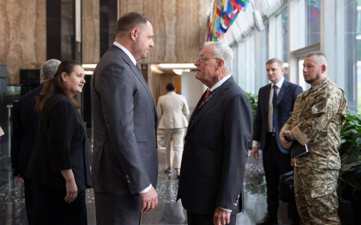 Єрмак у США зустрівся з Келлогом