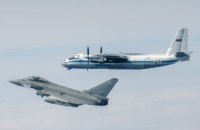 Британські винищувачі перехопили російські літаки 