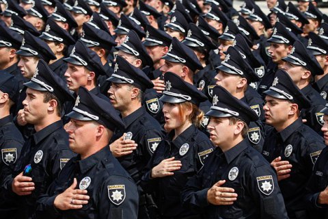 Новые патрульные Борисполя приняли присягу