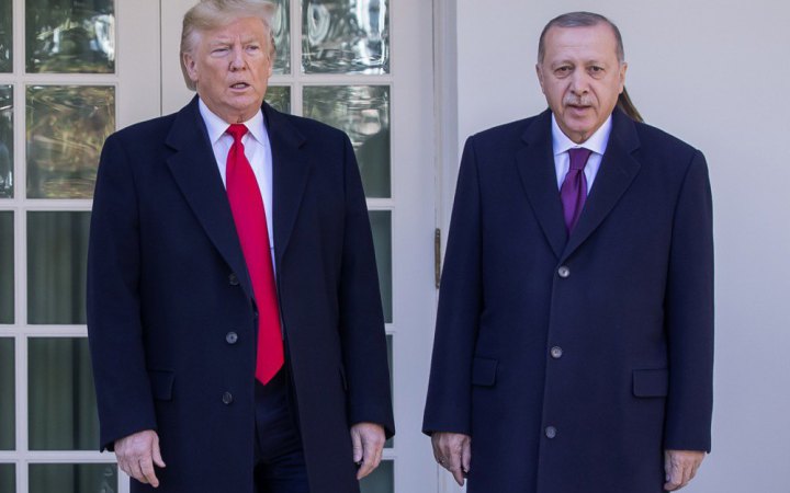 Дональд Трамп та Реджеп Тайїп Ердоган провели телефонну розмову
