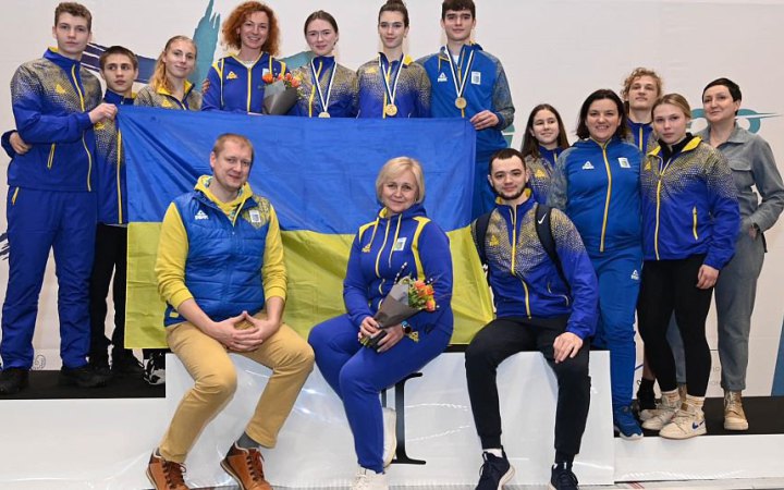 Українська фехтувальниця Конрад стала чемпіонкою Європи-2023 серед кадетів