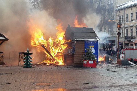 Скончался один из пострадавших от взрыва на рождественской ярмарке во Львове