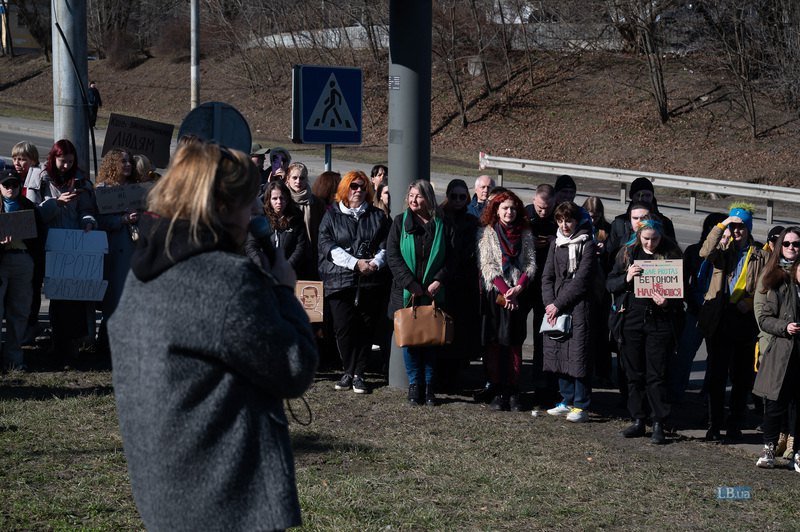 У Протасовому Яру відбувся мирний протест проти забудови
