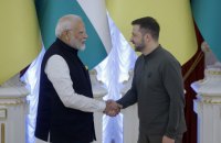 Зеленський обговорив з Прем'єром Індії Нарендрою Моді санкції проти Росії