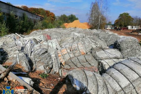СБУ викрила порушення екологічних норм під час утилізації промислових відходів на Чернігівщині