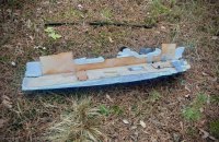 На Чернігівщині двоє підлітків збирали гриби і підійшли близько до збитого дрона, він розірвався