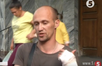 В Киеве водитель маршрутки напал с ножом на ветерана АТО