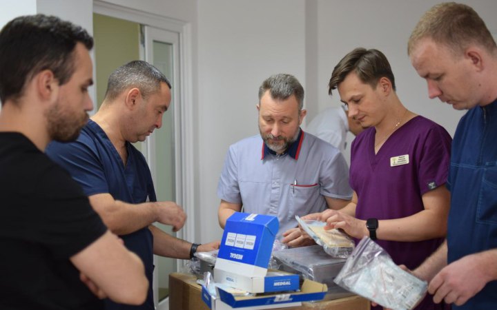 Литва передала Черкащині медичні засоби на більше ніж 200 тисяч євро