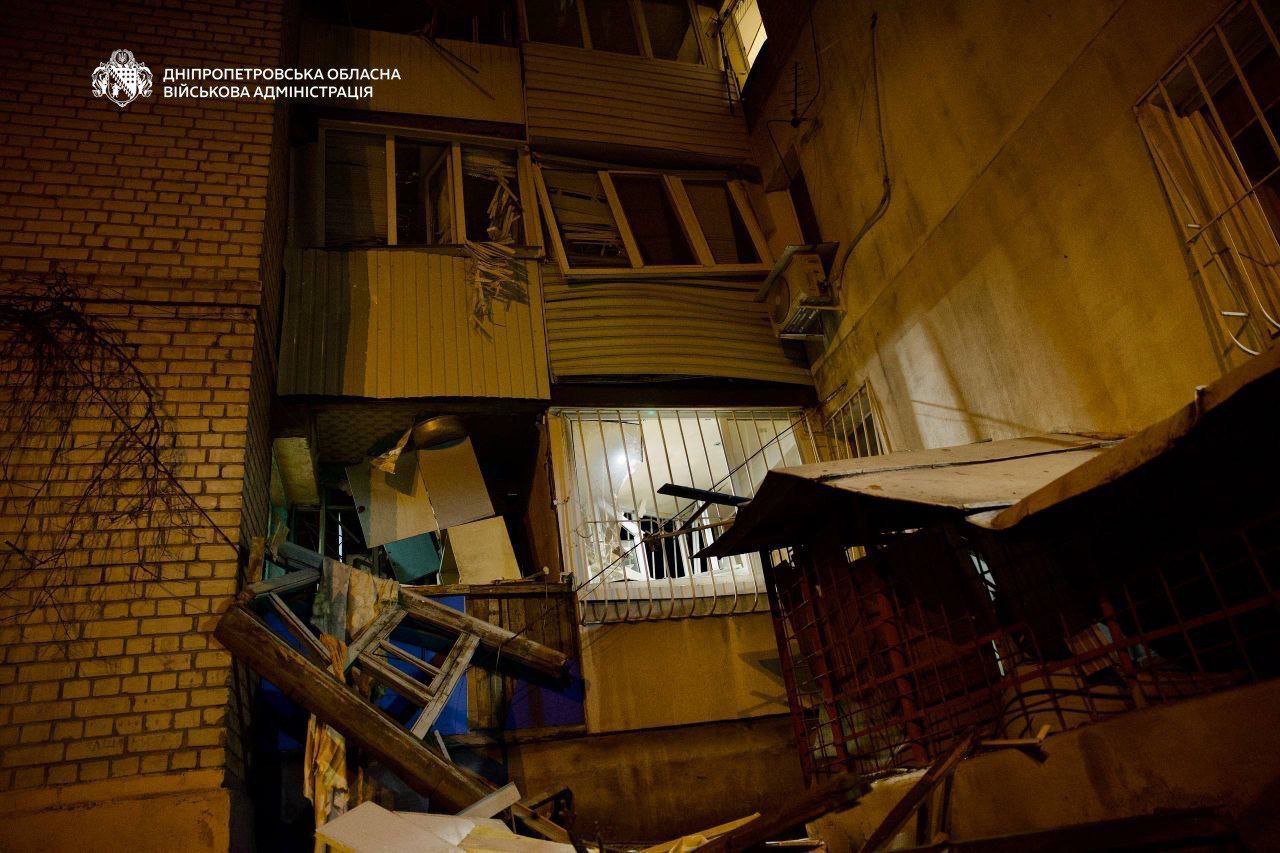 наслідки російської атаки у Дніпрі