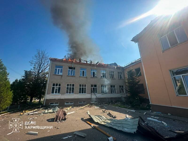 Наслідки російських ударів по Балаклії