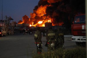 Следствие рассматривает версию о поджоге нефтебазы под Киевом владельцами