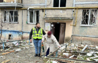 У Святошинському районі Києва пошкоджено будинок. Кількість поранених зросла до п'яти (оновлено)