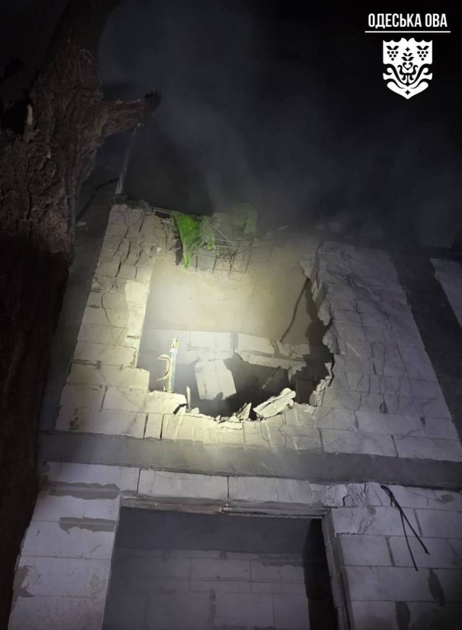 наслідки російської атаки на Одещині