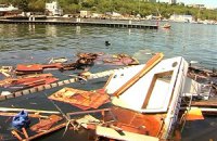 В Одессе взорвалась яхта