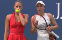 US Open-2025: Марта Костюк вийшла до другого кола у парному розряді