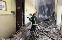 Унаслідок обстрілів РФ у Кропивницькому пошкоджені будівлі ДСНС та філармонії