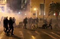 У кількох грецьких містах відбулися сутички анархістів із поліцією