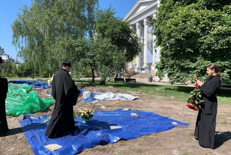 Знесення МАФ московських попів на Десятинній, 2024 рік