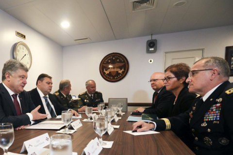 Порошенко: за последние четыре года сотрудничество между Украиной и НАТО усиливается