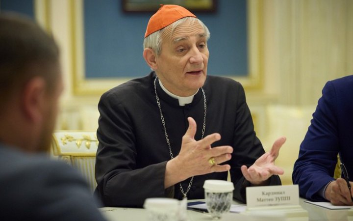Спецпредставник Папи Римського кардинал Дзуппі хоче невдовзі відвідати Україну