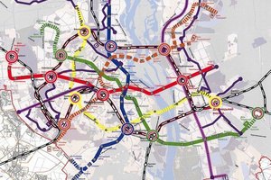 "Синюю" ветку метро в Киеве выведут из-под земли