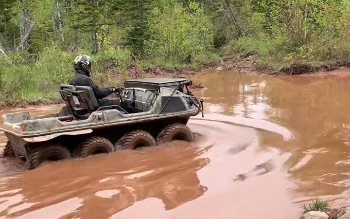 До використання у ЗСУ допустили всюдихід-амфібію Argo Aurora