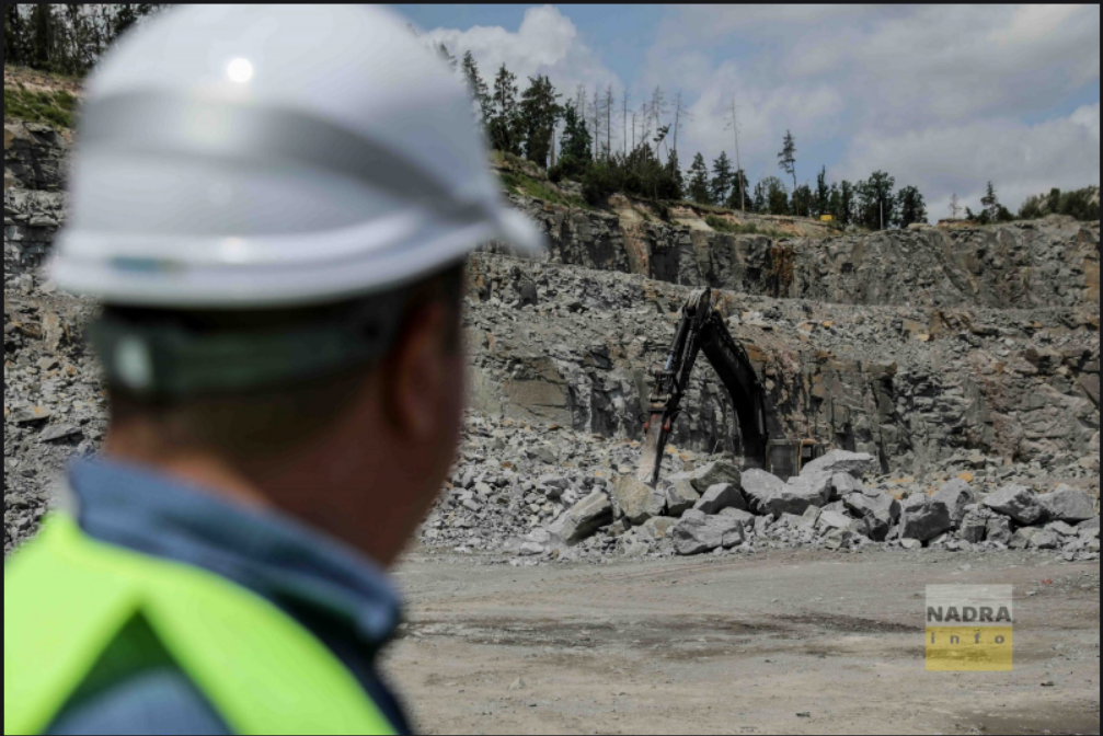 В карʼєрі Малинського каменедробильного заводу