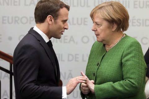 Меркель зявила про незгоду з Макроном щодо НАТО