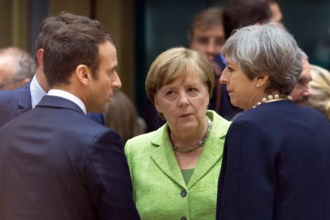 Мей, Макрон і Меркель обговорили нові пункти для "ядерної угоди" з Іраном