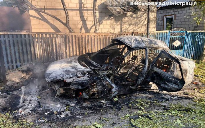 Двоє людей поранені через комбіновану атаку ворога на Запорізький район