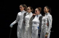 Жіноча збірна України виграла "срібло" на Кубку світу з фехтування