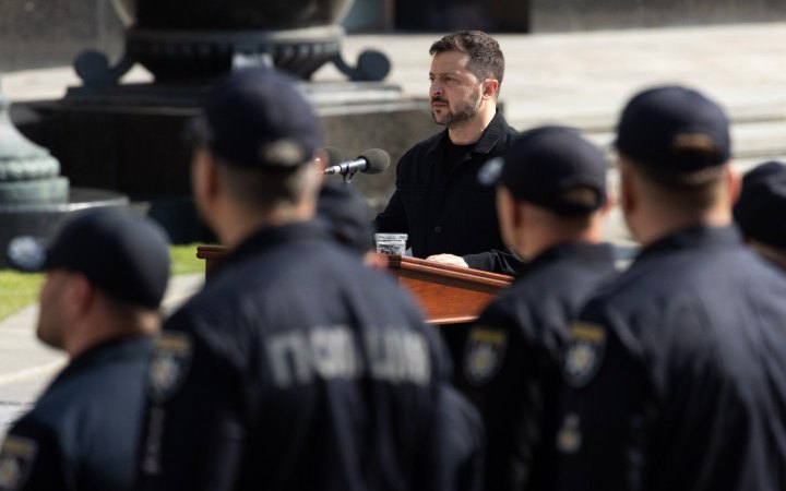 Президент Зеленський вручив держнагороди поліцейським