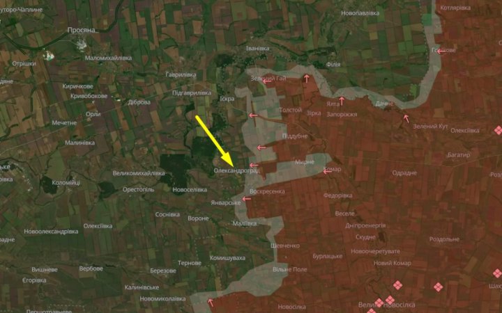 Сили оборони не дали російським військовим закріпитися в селі Олександроград на Донеччині