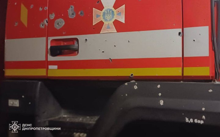 На Дніпропетровщині росіяни атакували рятувальників 