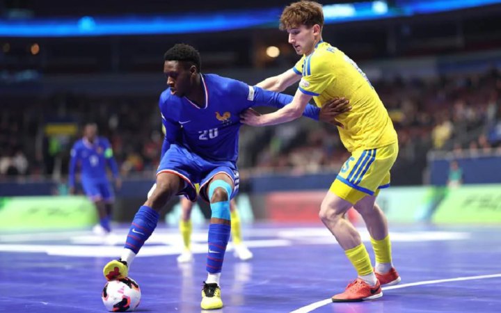 Збірна України з футзалу поступилася Франції й завершила виступи на Євро-2026