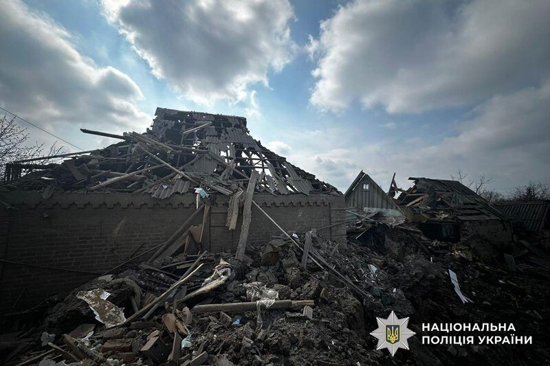 Наслідки обстрілів Донецької області росіянами 