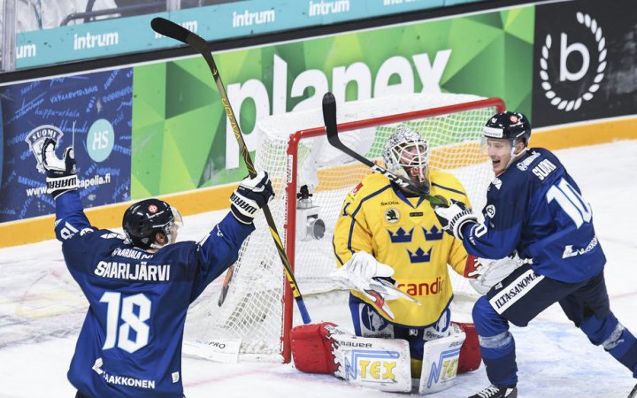 Фінська федерація пожертвувала українському хокею понад €140 тисяч