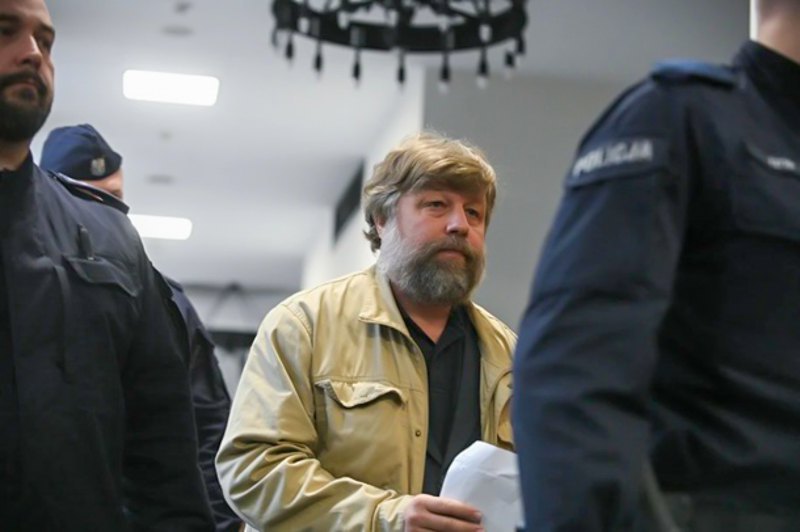 Олександр Бутягін у Варшавському окружному суді. 