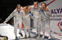 Українські шаблістки взяли "бронзу" на чемпіонаті Європи з фехтування