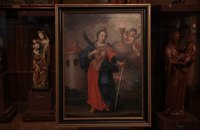 Музей Ханенко пополнился подаренной профессором из Швеции картиной "Святая Варвара"