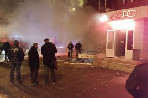 В кафе в центре Харькова произошел взрыв