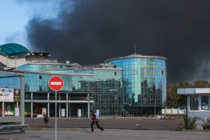 Під час штурму аеропорту Донецька загинув один військовий, - РНБО (оновлено)