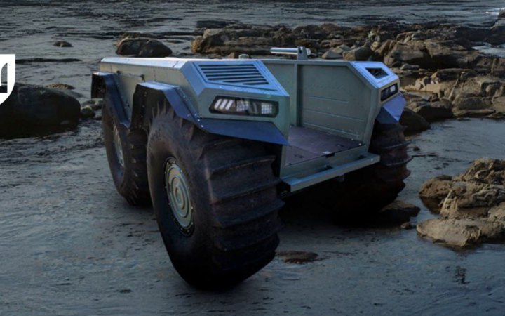 Для використання у Силах оборони допустили вітчизняну роботизовану платформу-амфібію