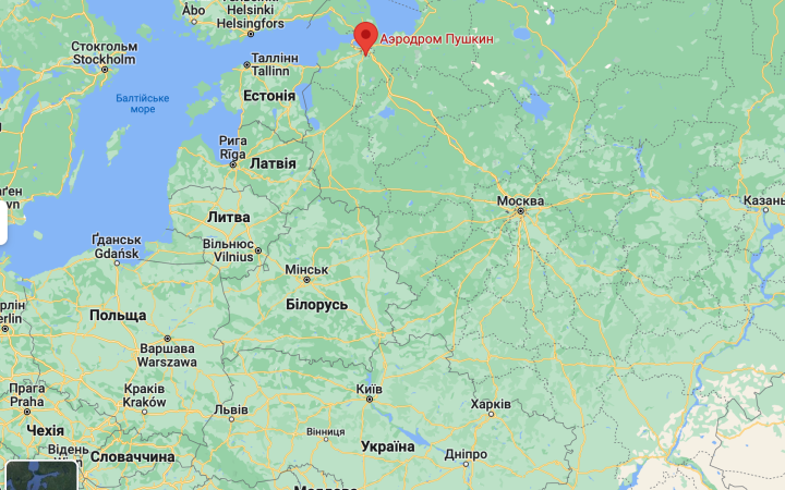 Під Петербургом вночі чули вибухи неподалік аеродрому, де ремонтують військові літаки
