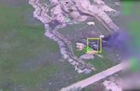 Прикордонники показали, як за допомогою дронів знищили ворожу техніку на лівому березі Дніпра