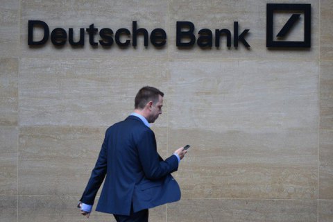 AFP: Мін'юст США знизить штраф для Deutsche Bank з $14 млн до $5,4 млрд